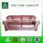 B838 UKFR USFR Living Room Furniture Classic Leather Sofa Set