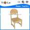Wholesale eco-friendly pine material children wooden chair for sale