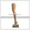 cheap plastic skin color leg mannequins