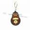Cheap custom lanyard eco-friendly pvc keychains for gift