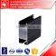 Distinctive Anodize black Square T3-T8 Aluminium profile to make doors and windows