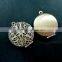 27mm Vintage Style Round Antiqued Bronze Filigree Photo Locket Pendant Charm DIY Supplies 1111002