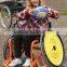 Topmedi Aluminum manual folded lightweight leisure basketball sport wheel chair prices top end rugby wheelchair