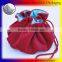 hot sell drawstring velvet pouch/velvet jewelry pouch