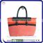 High Quality Denim Handbag Striped Bag