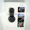 Detachable Clip-on Macro Lens+Fish-eye +0.65X Wide Angle+ Circular Polarizer Filter For Smartphones Tablet PCs