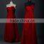 RSE600 Red Wedding Cheap Bridesmaid Dresses With Shawl