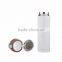 Portable Stainless Steel 350ml Thermos Water Bottle Insulated Travel Coffee Mug BPA-Free Lid Lock Prevents Leaks/Spills