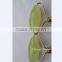 2015 top grade jade roller carved brand logo real jade face care massage roller