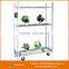 brand new 2017 Steel Garden Carts Trolley Flower Pot Trolley