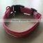 Safety Dog LED Collar Flashing Light Led Dog Collar Nylon Flashing Light Pet Collar