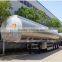 3 Axles Stainless Steel Fuel Semi Trailer Tanker for Sale
