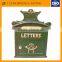 decorative antique outdoor mailbox aluminum castings made in China