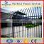 Camber Wrout Iron Picket Fence,tublar Residential fencing, welded black color fence
