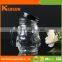 Wholesale  Embossed Factory direct sales owl shaped glass jar