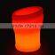 Manufacturer Champagne bucket/PE ice bucket stand lighted with remote control 16 mix changeable colors L31*W31*H41CM