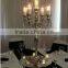 Glass candle holder Candelabra hurricane candelabra