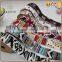 grosgrain artificial jute custom printed ribbon