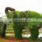 China garden decoration wire animals decorative artificial grass