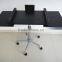 Adjustable Rolling Portable Mobile Computer Notebook Desk Stand Laptop Table