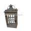 Minhou Handmade Rustic Wooden Candle Lantern