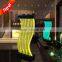 S shape led water bubble screen living room decoration