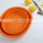 High quality silicone folding bowl , washing bowl