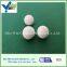 Inert alumina ceramic packing ball as the supporting material