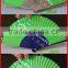 Natural bamboo craft hand fan with logo printing
