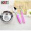 4 kinds of color korean fashion and holiday cutlery gift