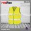 high visibility 3M reflective waistcoat custom logo printed