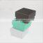 Custom logo printing blue and white paper jewelry boxes wholesale cheap jewelry boxes yiwu jewelry package gifts