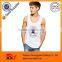  top products cotton plain white singlet long tank top cotton singlet for men