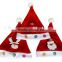 F40650A Christmas decoration adults and childrens funny christmas hats