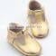 Popular anti-skid handmade soft leather baby shoes