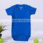 Wholesale Baby Cotton Romper Short Sleeve Plain Baby Onesie