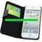 luxury leather iphone5 case,leather mobile phone case,leather cell phone case