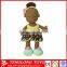 Cute cheap stuffed plush girl doll toy custom plush african dolls