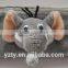 cute plush elephant toy design pen container
