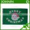 fashionable and charming festival decoration for christmas polyester flag