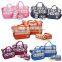 2017 new collection 5pcs per set baby diaper mummy bag wholesale