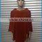 New fashion woman knit acrylic poncho ladies shawl
