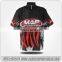 custom sublimated racing shirts 1/4 zipper or 3 button