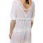 C10 Crochet Inset Beach Tunic Cover Ups Caftan