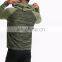 Color Blocked Marled Long Raglan Sleeves Hoodie