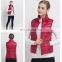 2016 New arrival ultralight down jacket sleeveless women quilted down vest winter wholesale