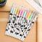 12color Milky cow diamond head day Gel pen 2017 New pens kawaii Stationery Canetas Office material school supplies