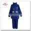 reflective rubber rain coat with trouser