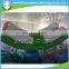 0.6mm PVC tarpaulin Inflatable water park games for aqua park