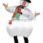 Inflatable Snowman Costume Adult